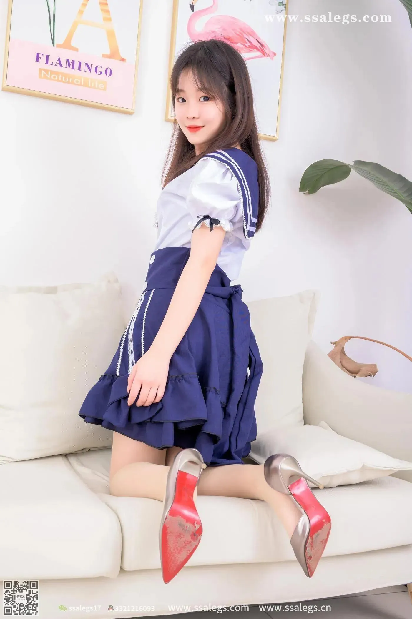 [SSA丝社]超清写真 NO.375 点点儿童节慵懒的少女(上) [69P]插图6